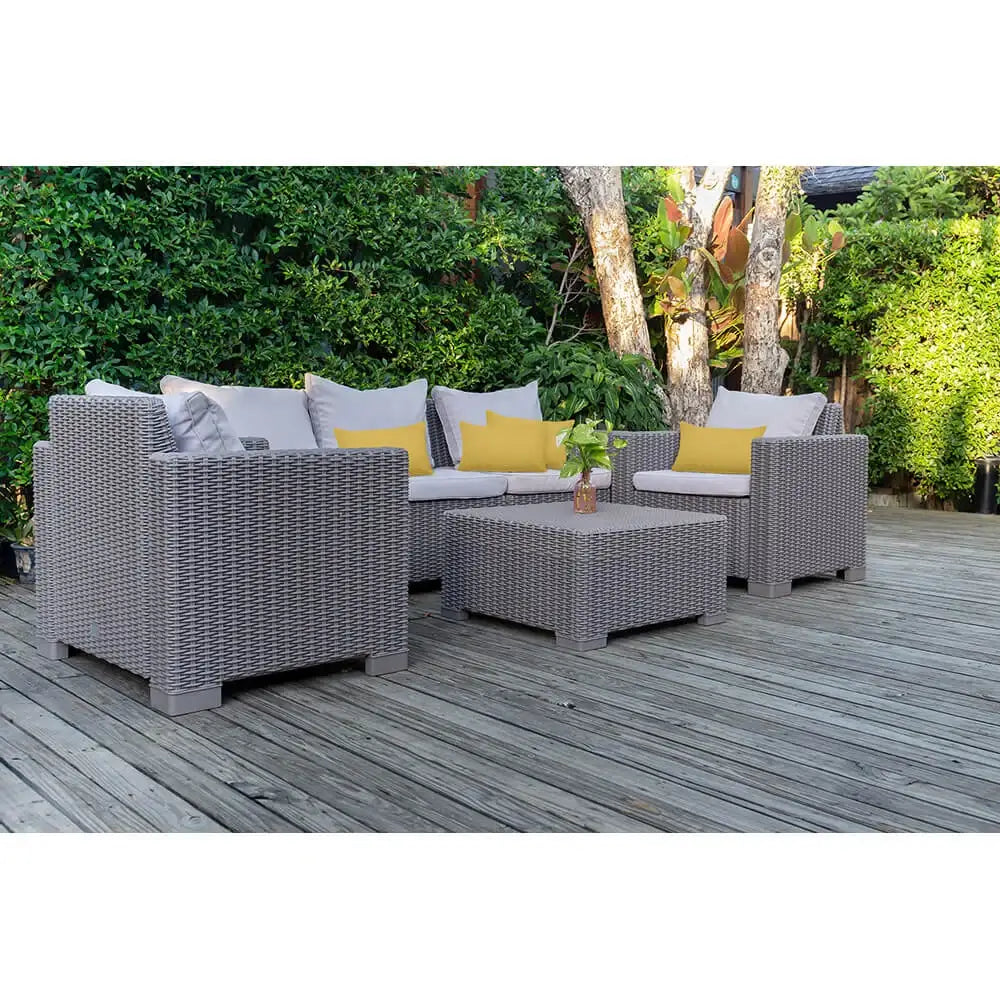 Rectangular Outdoor Garden Cushion in Muted and Vibrant Colours for Comfortable Patio and Balcony Seating
