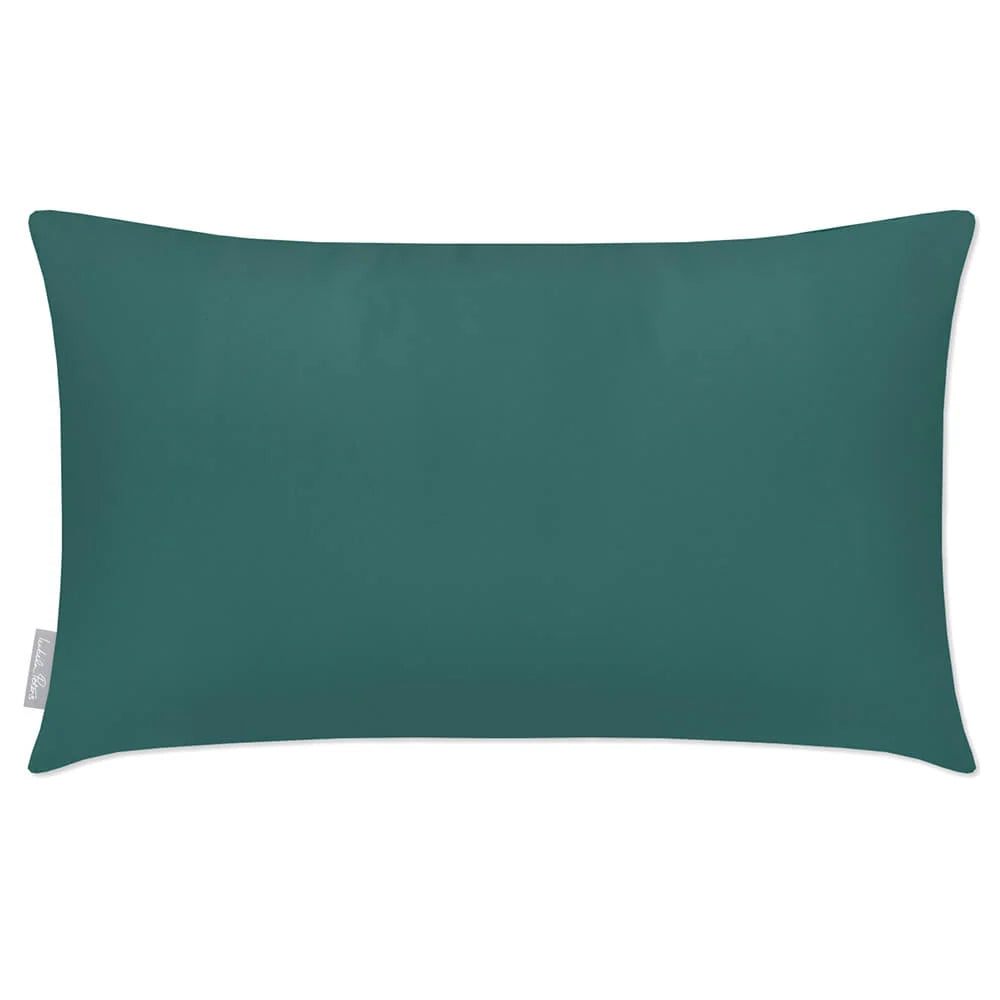Rectangular Outdoor Garden Cushion in Mut — Forest Biome / 50 x 30 cm / Forest Biome / 55 x 35 cm / Forest Biome / 60 x 40 cm