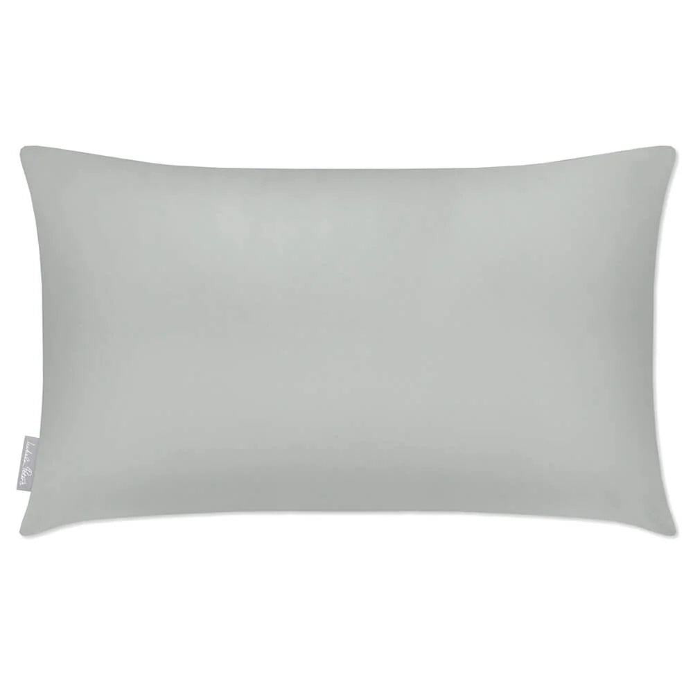 Rectangular Outdoor Garden Cushion in Muted and — Storm Grey / 50 x 30 cm / Storm Grey / 55 x 35 cm / Storm Grey / 60 x 40 cm