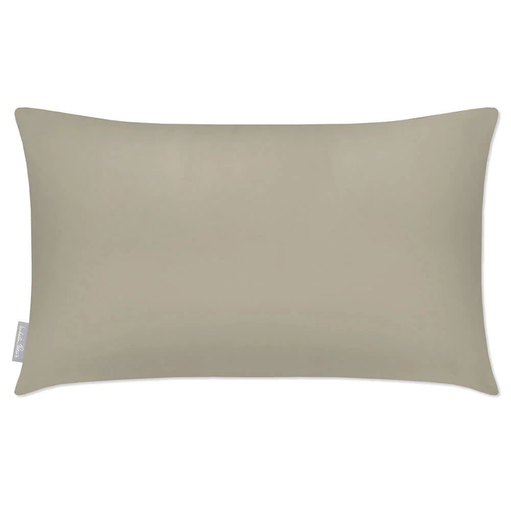Rectangular Outdoor Garden Cushion in Muted and Vibrant Colour — Twill / 50 x 30 cm / Twill / 55 x 35 cm / Twill / 60 x 40 cm