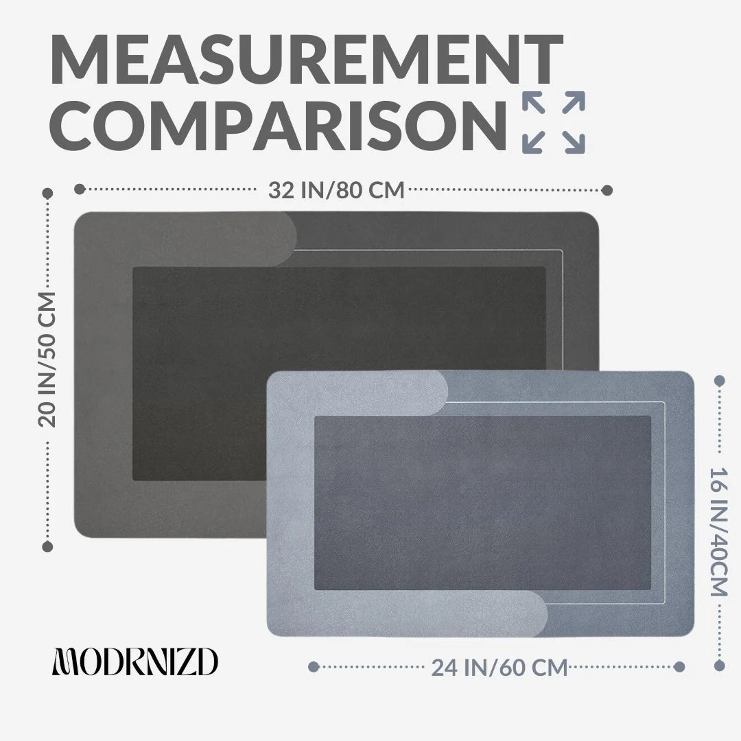 Rectangular Quick Dry Bath Mat