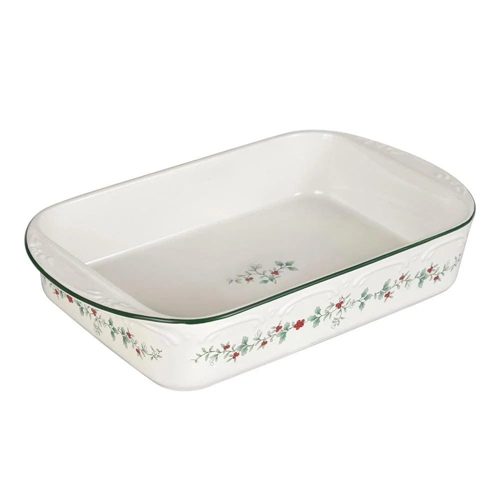 Rectangular Stoneware Baking Dish