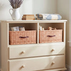 Rectangular Wicker Storage Basket Handwoven to Custom Dimensions