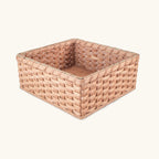 Rectangular Wicker Storage Basket Handwoven to Custom Dimensions