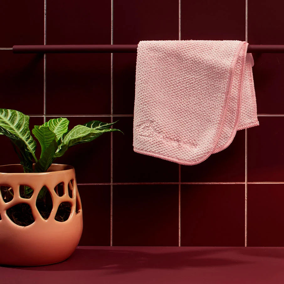 Recycled Microfiber Multipurpose Cleaning Towels, Reusable