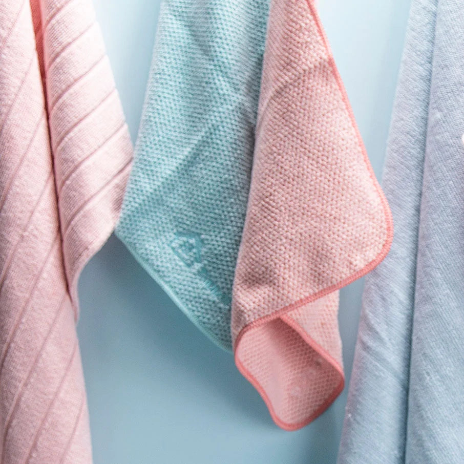 Recycled Microfiber Multipurpose Cleaning Towels, Reusable