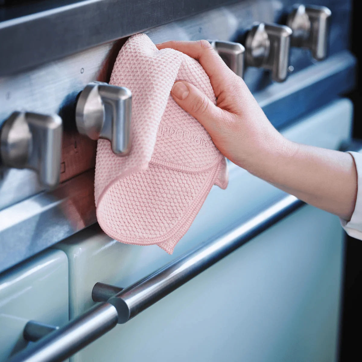 Recycled Microfiber Multipurpose Cleaning Towels, Reusable