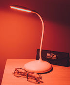 Red Light Bedside Lamp