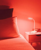 Red Light Bedside Lamp