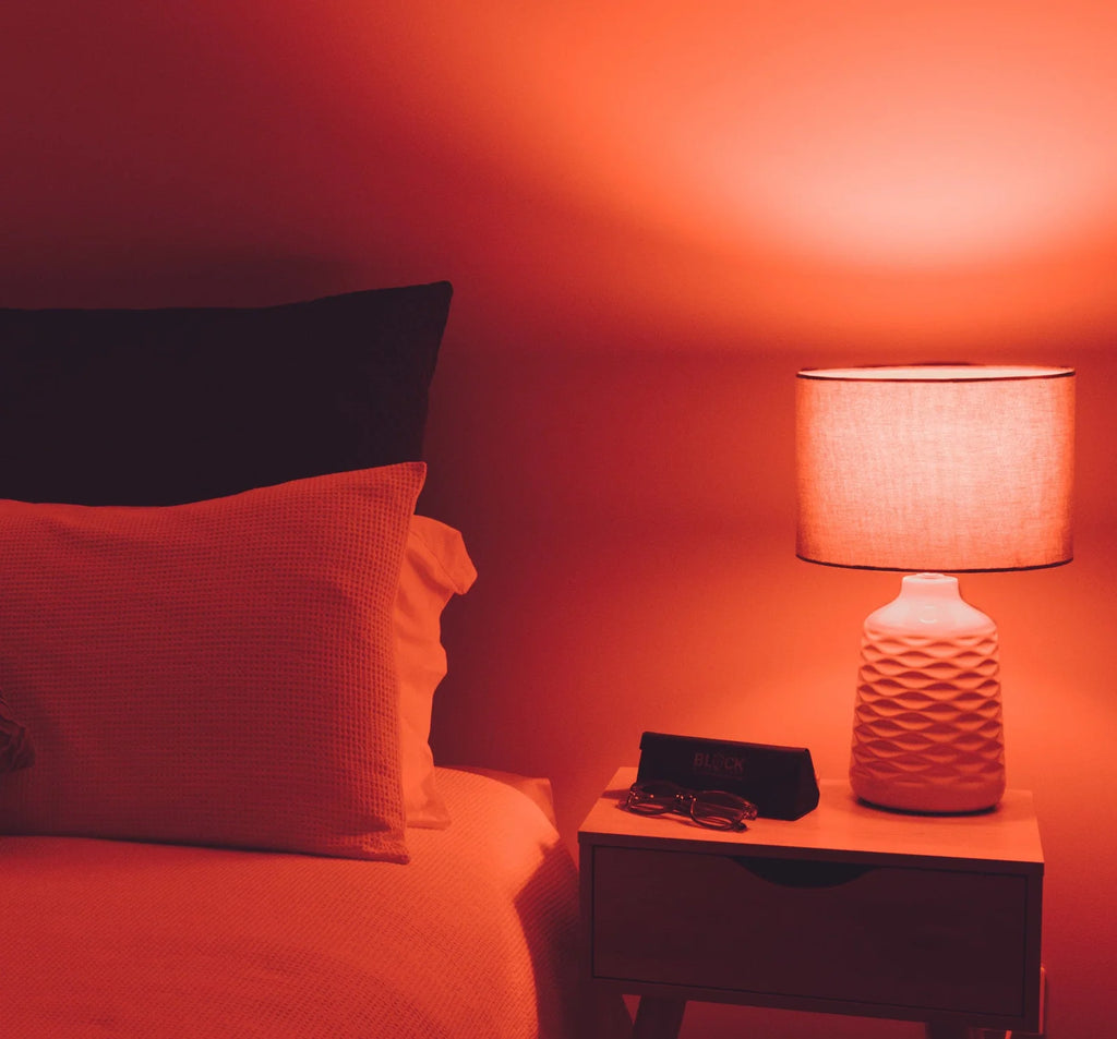 Red Light Bulb