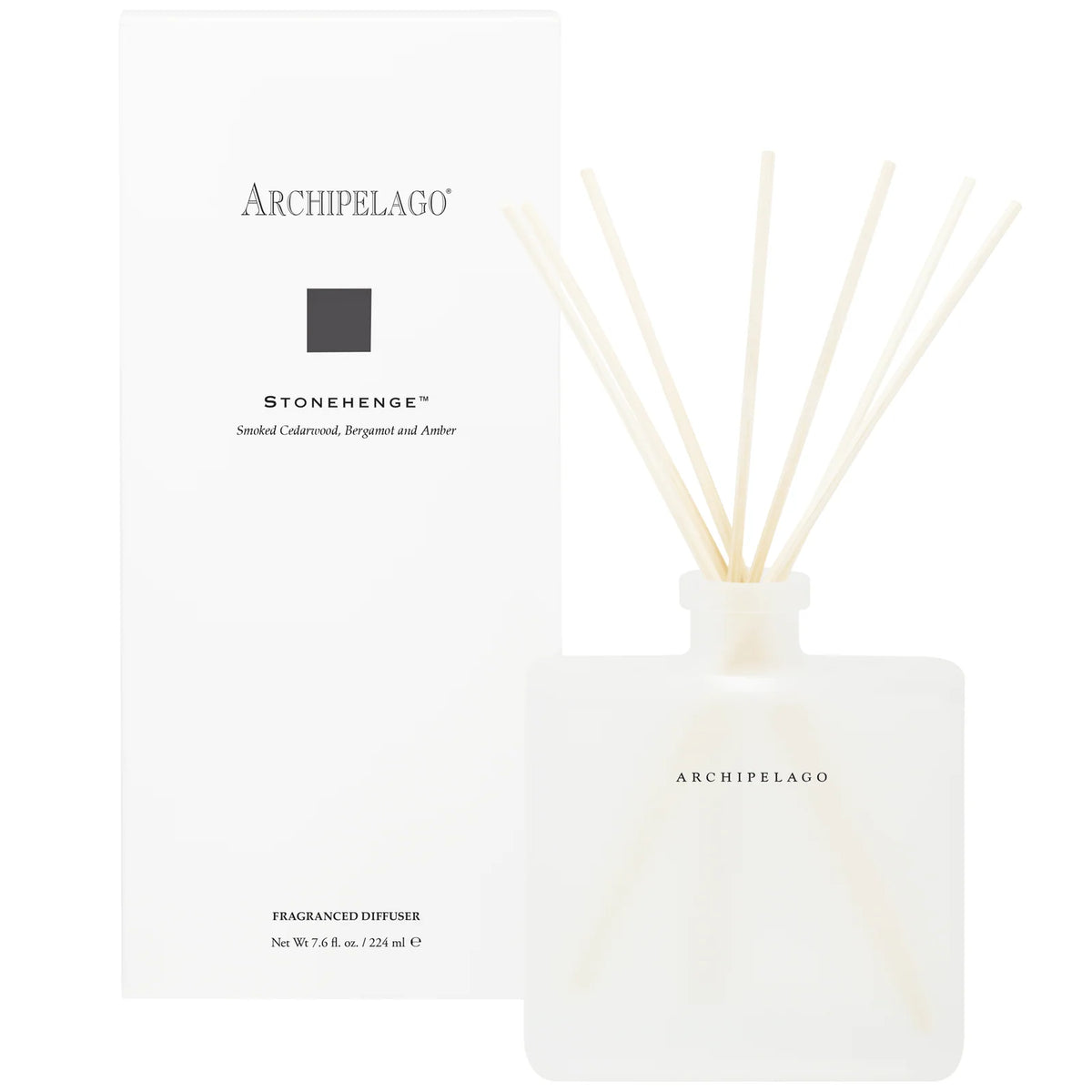 Reed Diffuser in Frosted Glass
