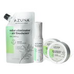 Refillable Air Freshener and Odor Eliminator Kit, Natural