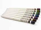 Refillable Gel Pens for Notebook Writing and Office Notes, 0.5 mm Fine Point in Subtle Black Ink Shades