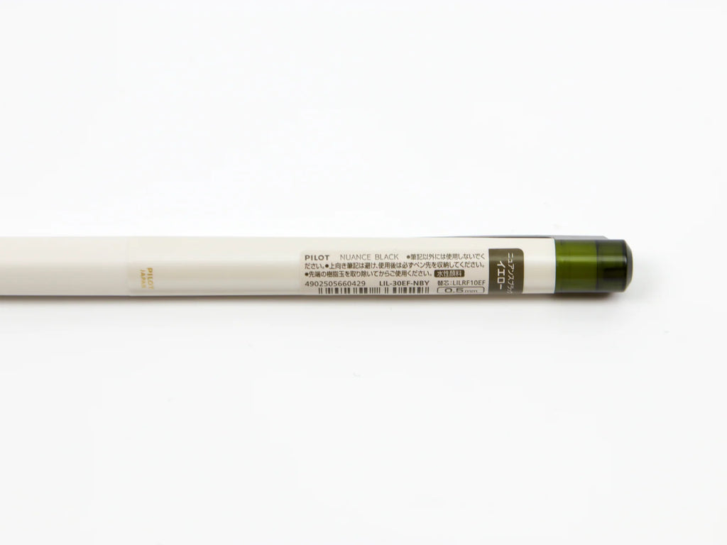 Refillable Gel Pens for Notebook Writing and Office Notes, 0.5 mm Fine Point in Subtle Black Ink Shades