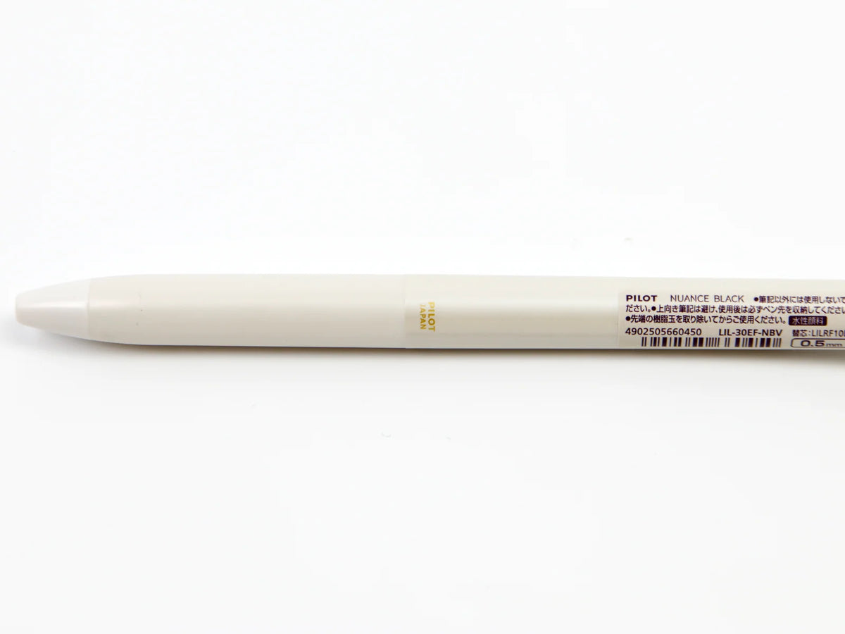 Refillable Gel Pens for Notebook Writing and Office Notes, 0.5 mm Fine Point in Subtle Black Ink Shades