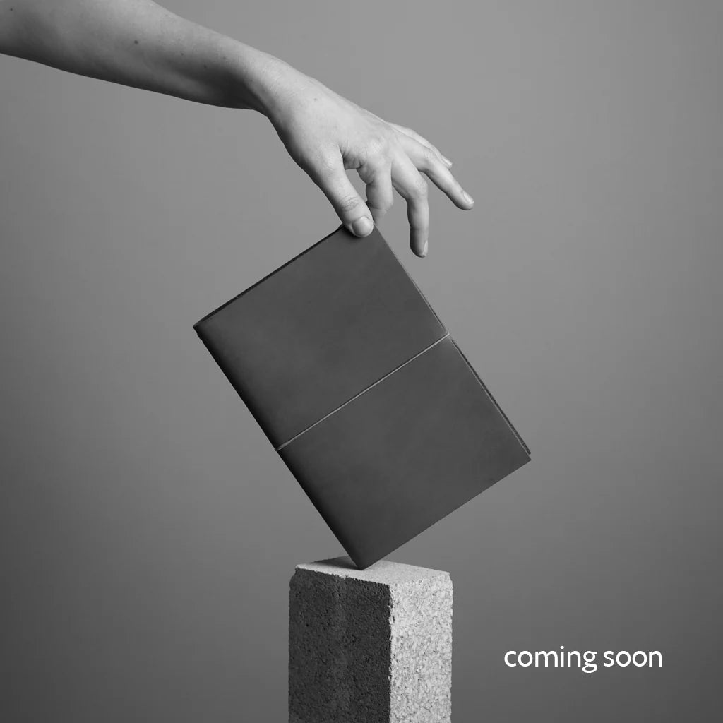 Refillable Leather Journal Handmade in Vienna