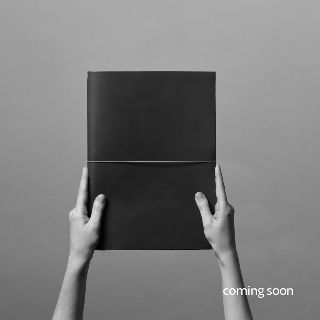 Refillable Leather Journal Handmade in Vienna