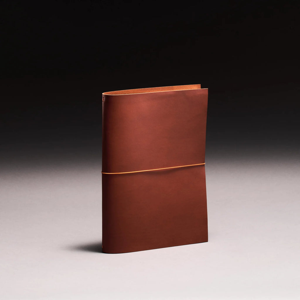 Refillable Leather Journal Handmade in Vienna