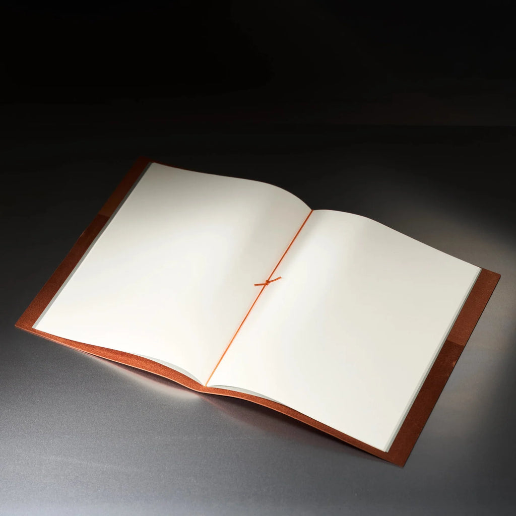 Refillable Leather Journal Handmade in Vienna