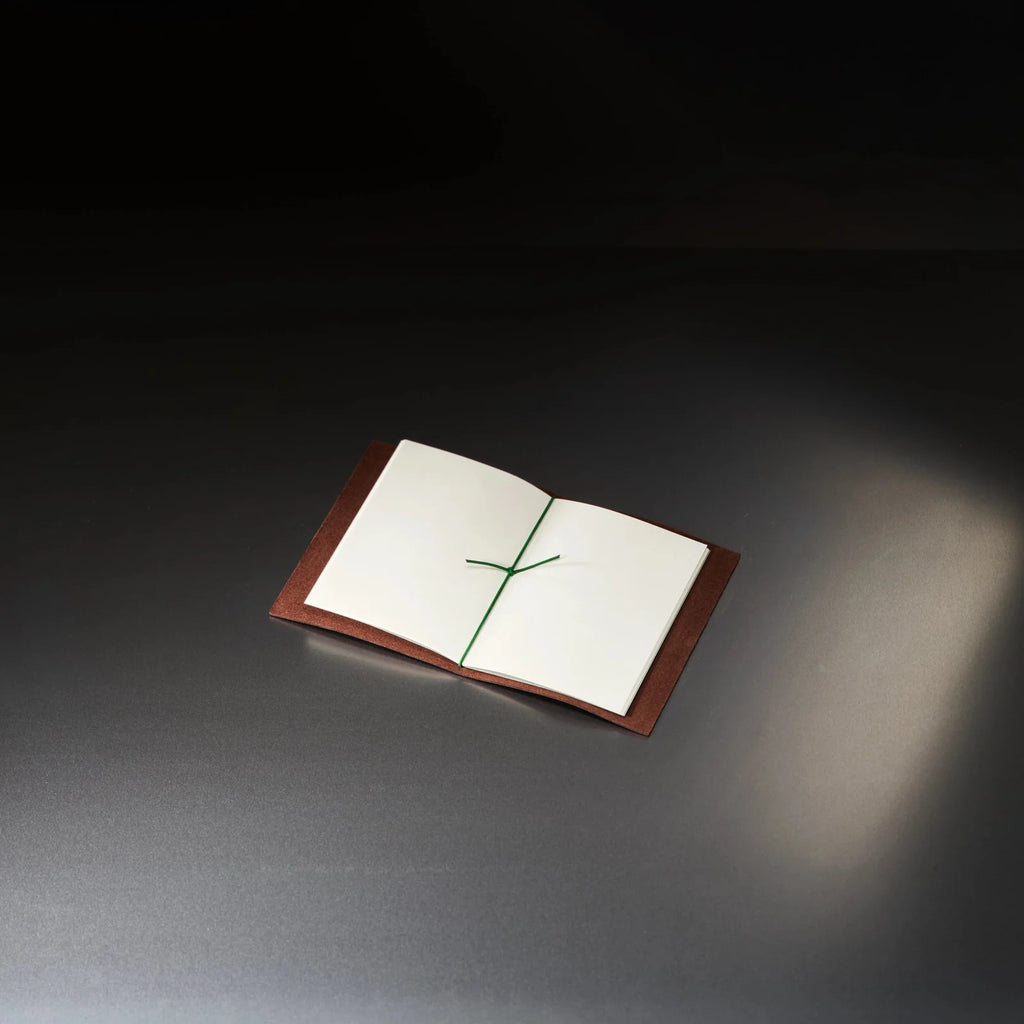Refillable Leather Journal Handmade in Vienna