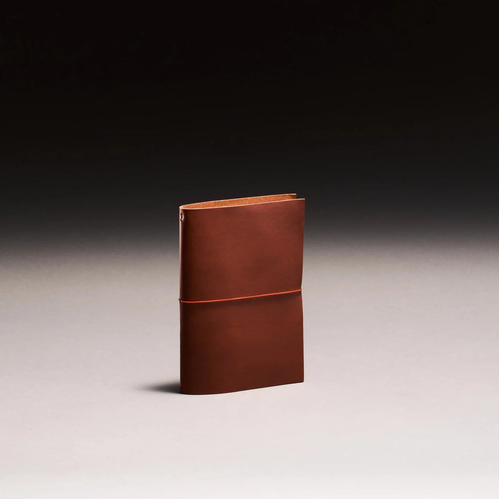 Refillable Leather Journal Handmade in Vienna