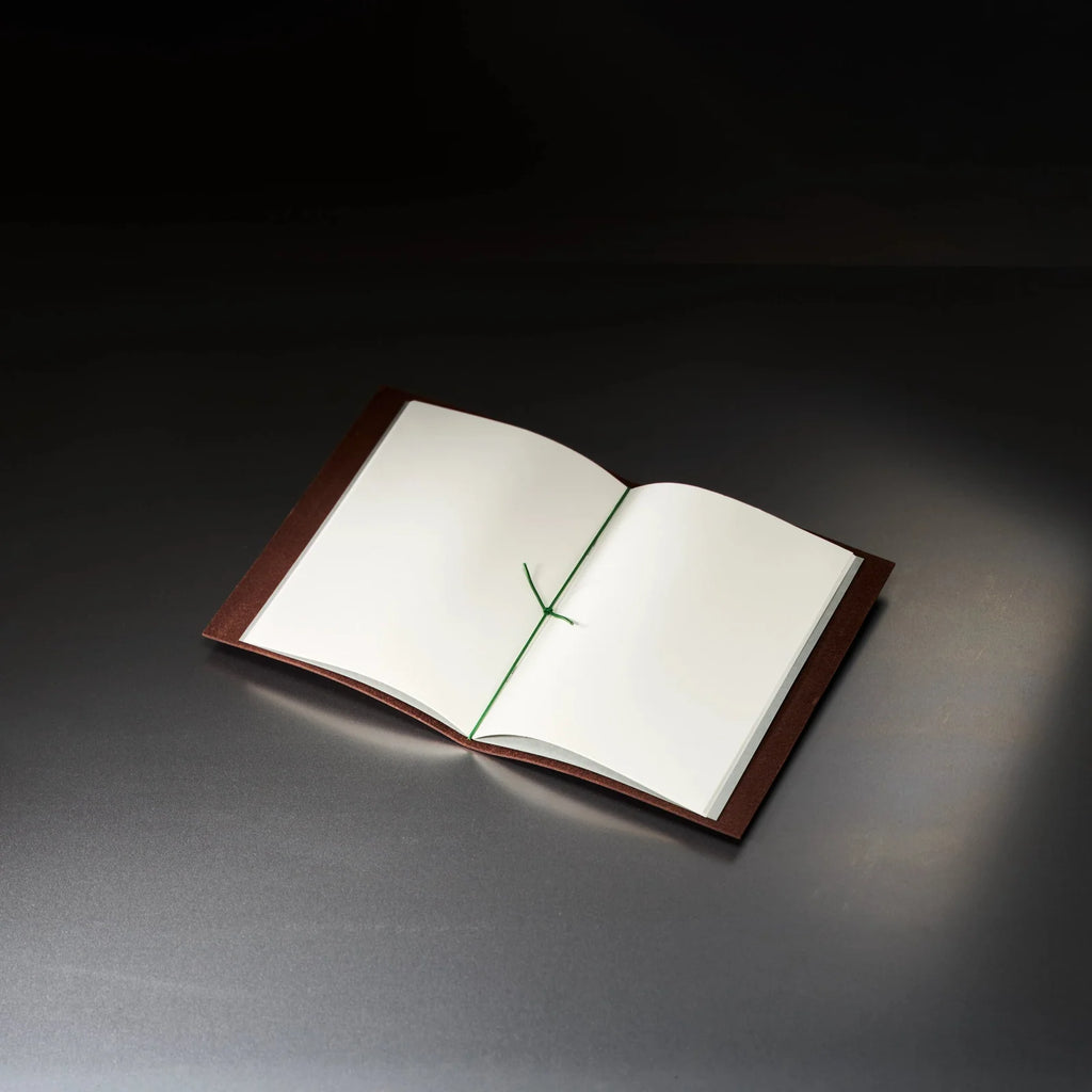 Refillable Leather Journal Handmade in Vienna