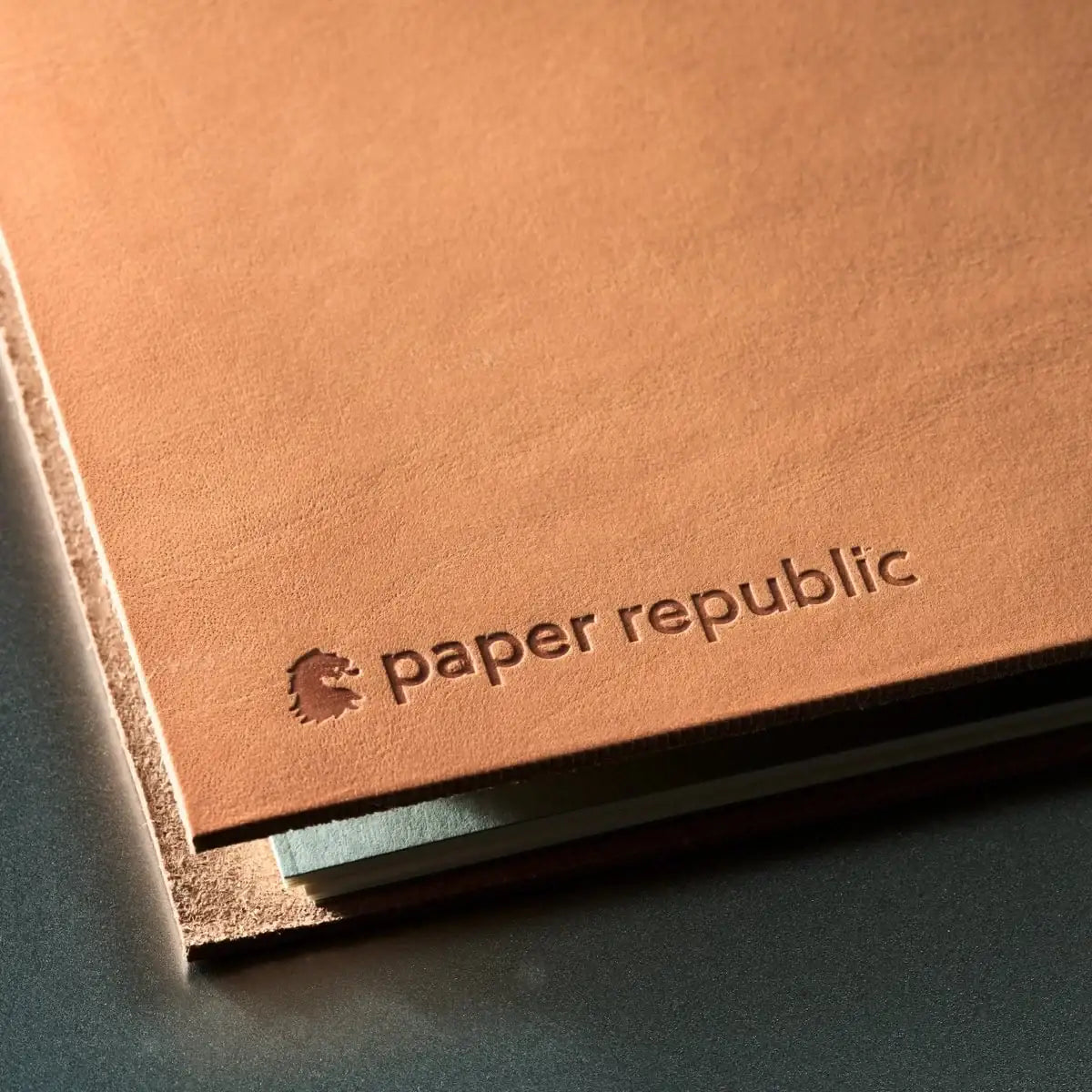Refillable Leather Journal Handmade in Vienna
