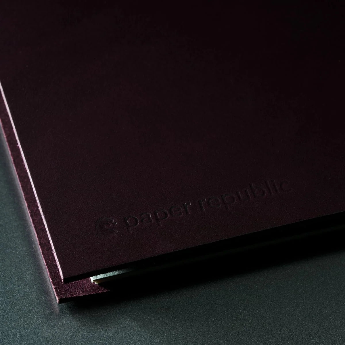 Refillable Leather Journal Handmade in Vienna
