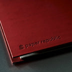 Refillable Leather Journal Handmade in Vienna