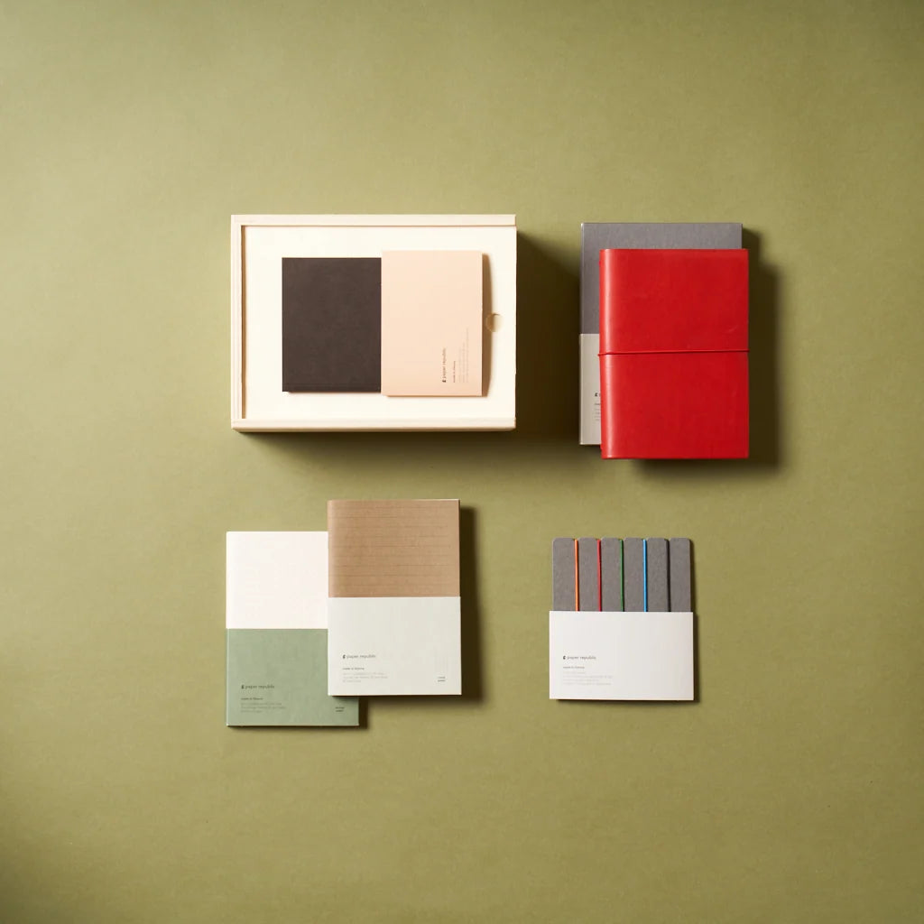 Refillable Leather Journal Handmade in Vienna