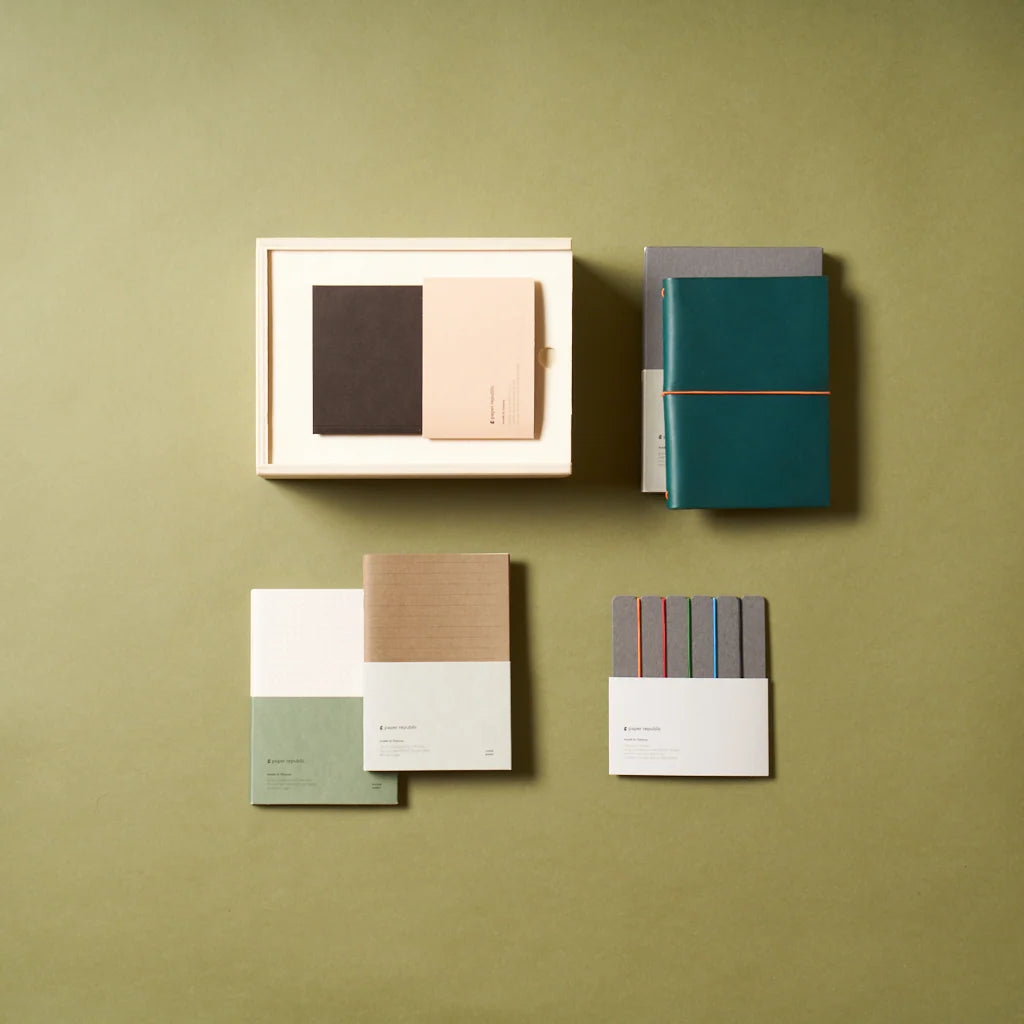 Refillable Leather Journal Handmade in Vienna