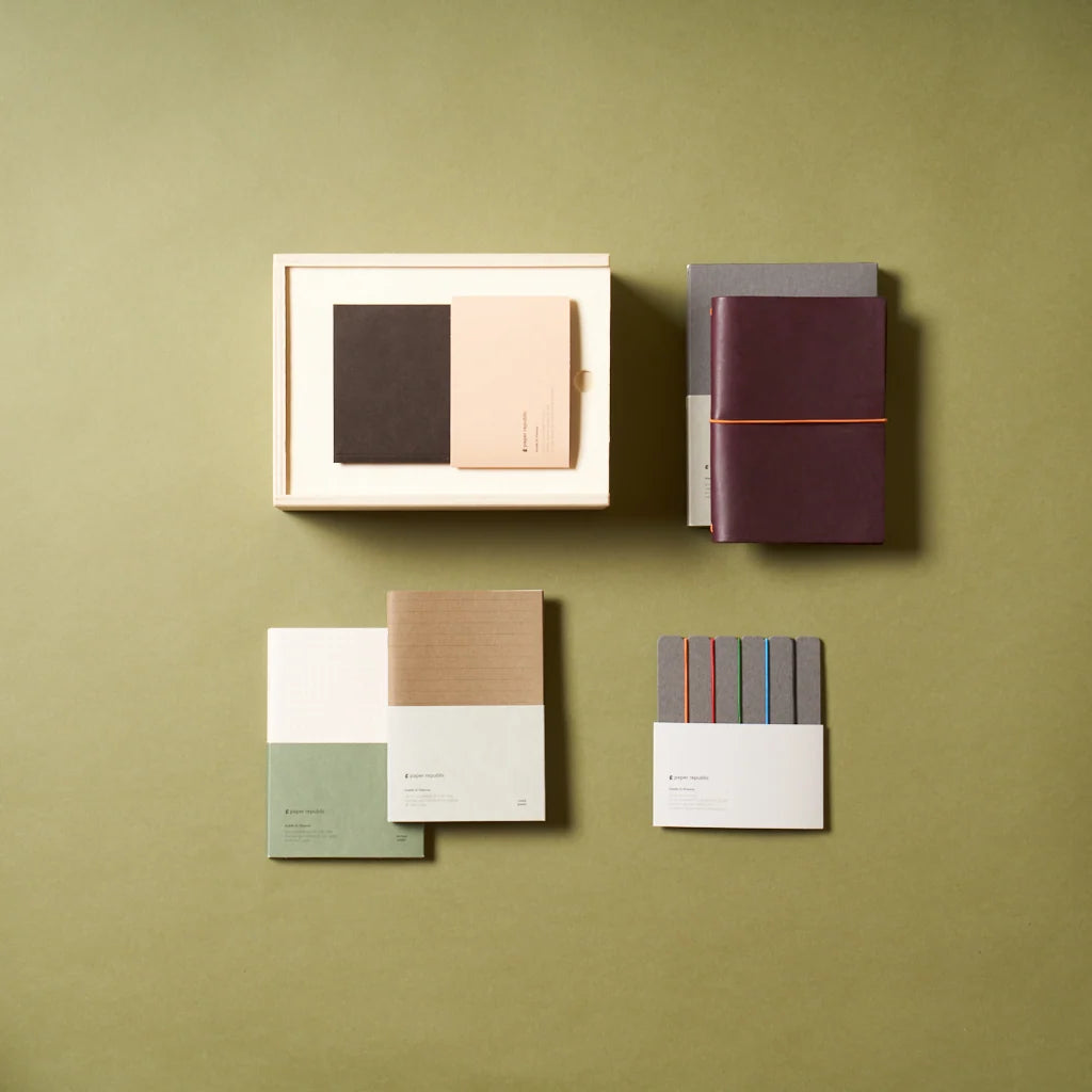 Refillable Leather Journal Handmade in Vienna