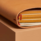 Refillable Leather Journal Handmade in Vienna
