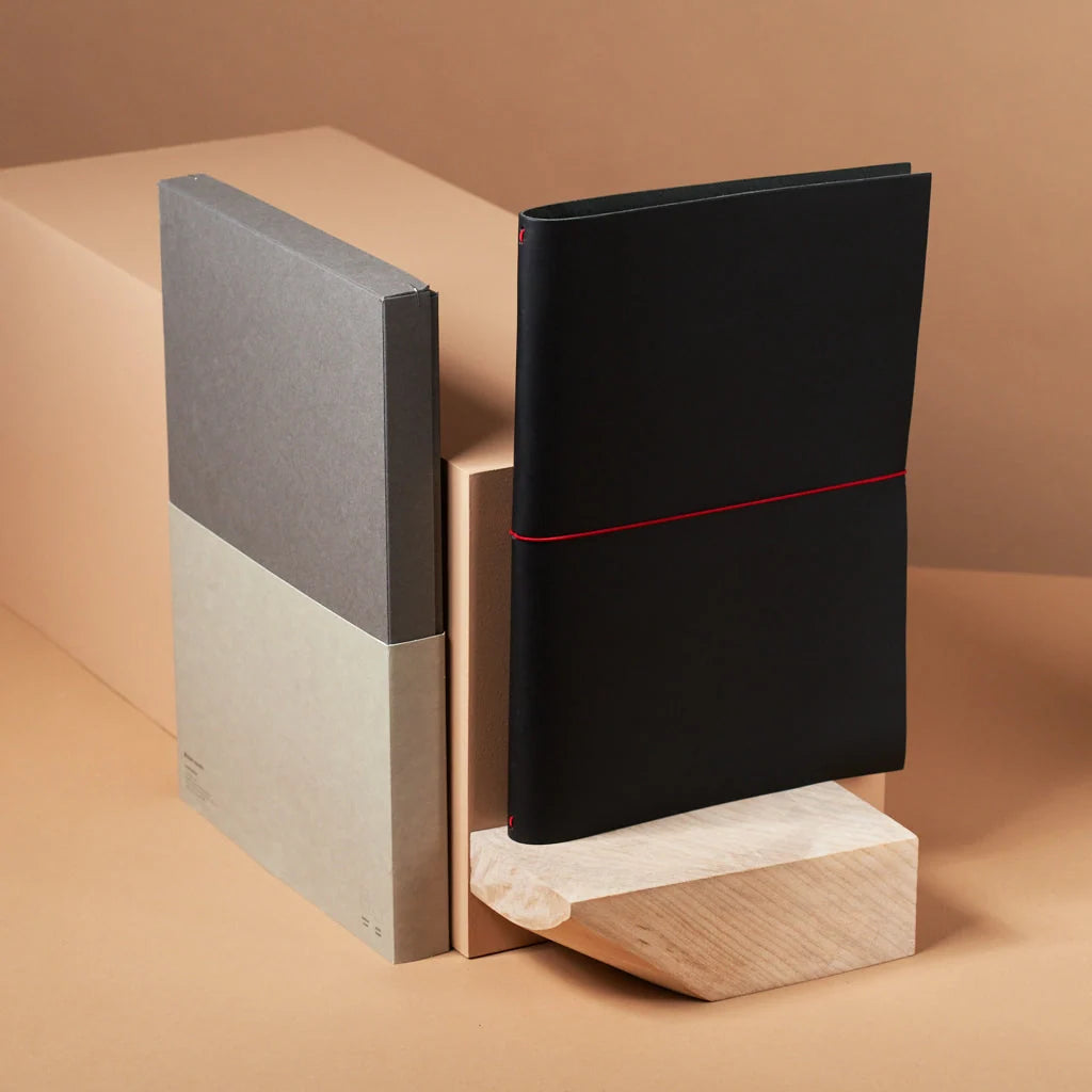 Refillable Leather Journal Handmade in Vienna