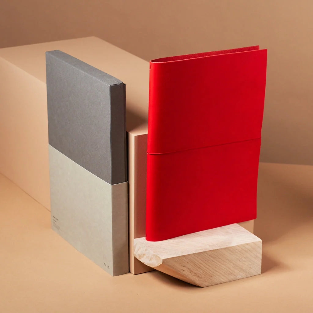 Refillable Leather Journal Handmade in Vienna