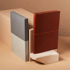 Refillable Leather Journal Handmade in Vienna