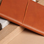 Refillable Leather Journal Handmade in Vienna