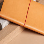 Refillable Leather Journal Handmade in Vienna