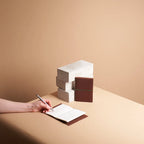 Refillable Leather Journal Handmade in Vienna