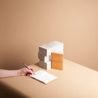 Refillable Leather Journal Handmade in Vienna