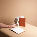 Refillable Leather Journal Handmade in Vienna
