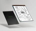 Refillable Notebook with Dot and Lined Pages, Reusable Synthetic Paper, Cloud Note Scanning, Executive or Letter Size