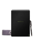 Refillable Notebook with Dot and Lined Pages, Reusable Synthetic Paper, Cloud Note Scanning, Executive or Letter Size