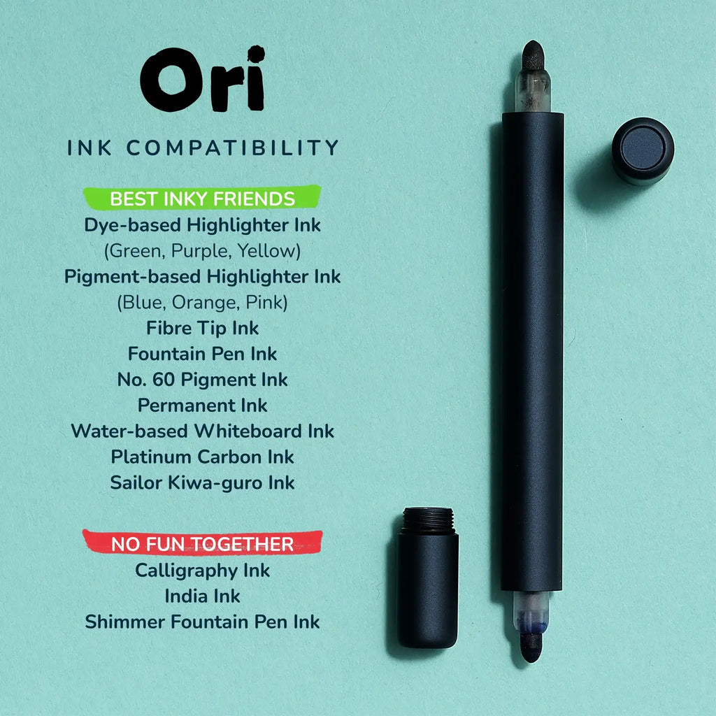 Refillable Permanent Marker Pen