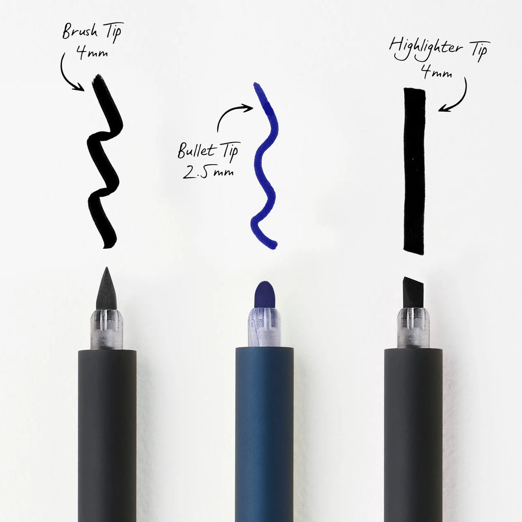 Refillable Permanent Marker Pen
