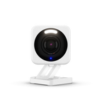 Refurbished Home Security Camera with 2.5K QHD Resolution and Enhanced Color Night Vision for Home Monitoring — White