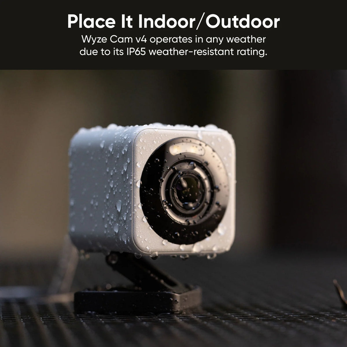 Refurbished Home Security Camera with 2.5K QHD Resolution and Enhanced Color Night Vision for Home Monitoring