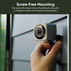 Refurbished Home Security Camera with 2.5K QHD Resolution and Enhanced Color Night Vision for Home Monitoring