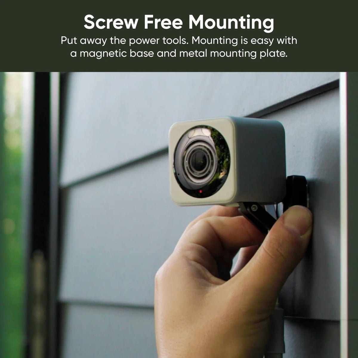 Refurbished Home Security Camera with 2.5K QHD Resolution and Enhanced Color Night Vision for Home Monitoring