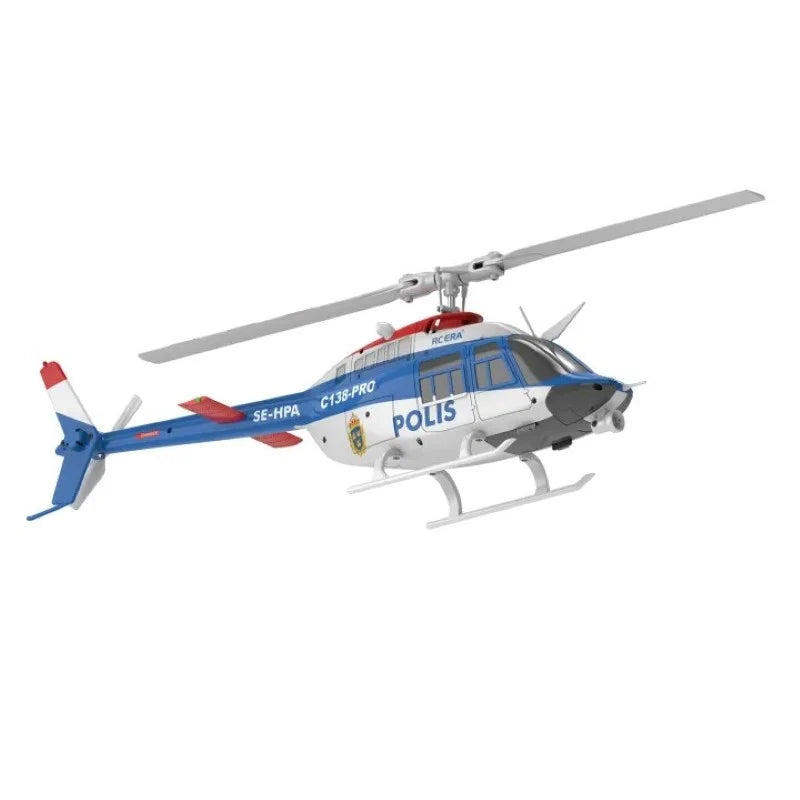 Remote Control Helicopter with Optical Flow Sensor, Brushless Motor, 6-Axis Gyro and Upgraded RTF Transmitter